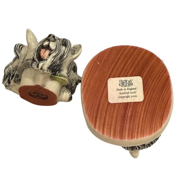 Harmony Kingdom Scotland Yard Dog Figurine Collectible Box Made in England 2001 - Picture 13 of 15